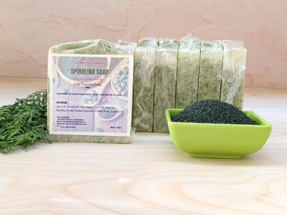Spirulina Soap for Hydrating and Skin Revitalizing