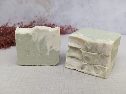 French Green Clay Soap for Detoxifying, Purifying and Gentle Exfoliation