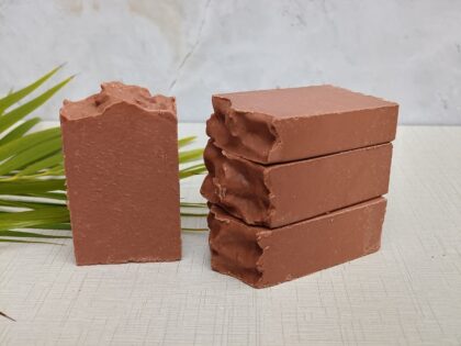 Moroccan Red Clay Soap for Detoxifying, Purifying and Gentle Exfoliation