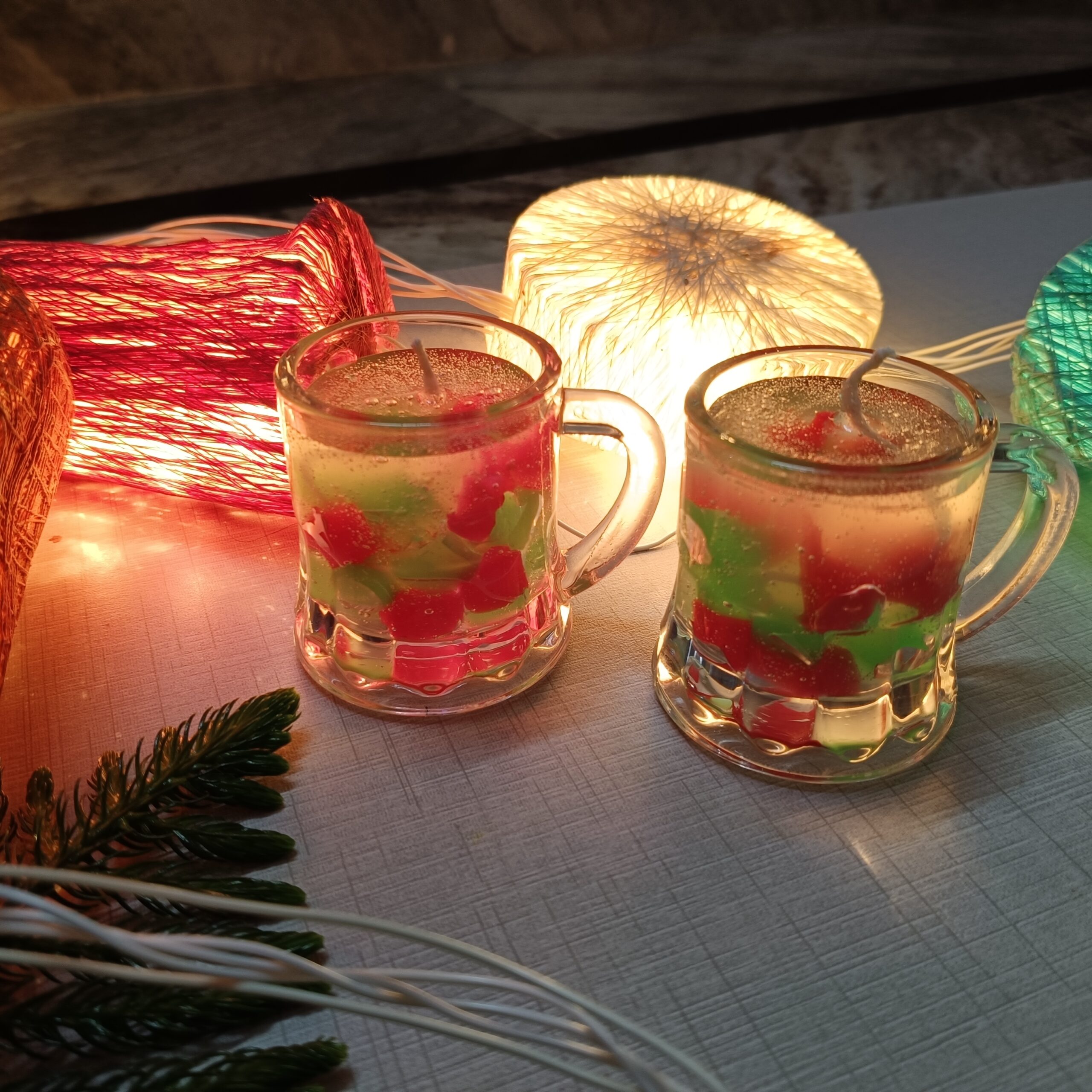 Beer Mug Gel Wax Candle, Personalized Scented Candle Gift - Image 8