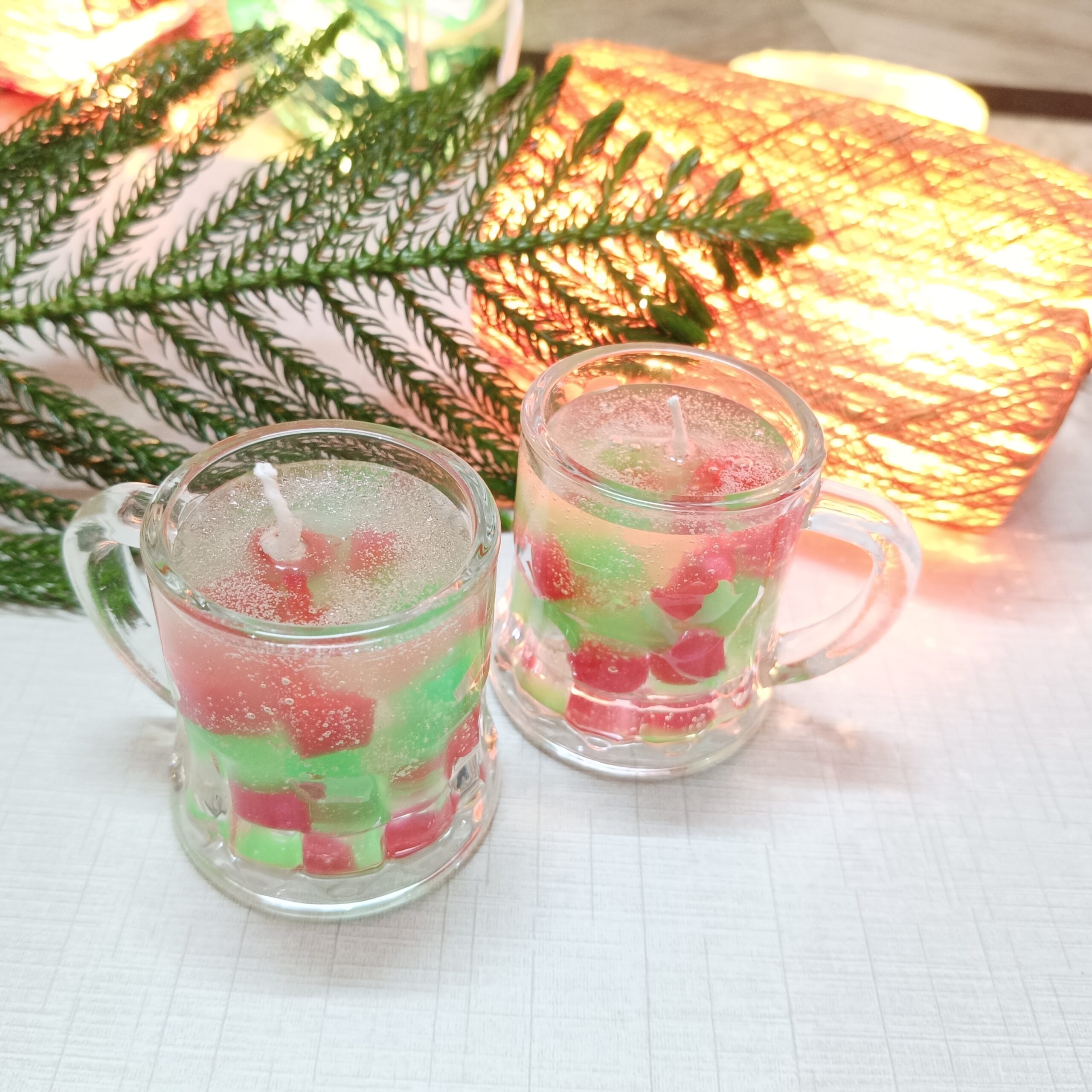 Beer Mug Gel Wax Candle, Personalized Scented Candle Gift - Image 3