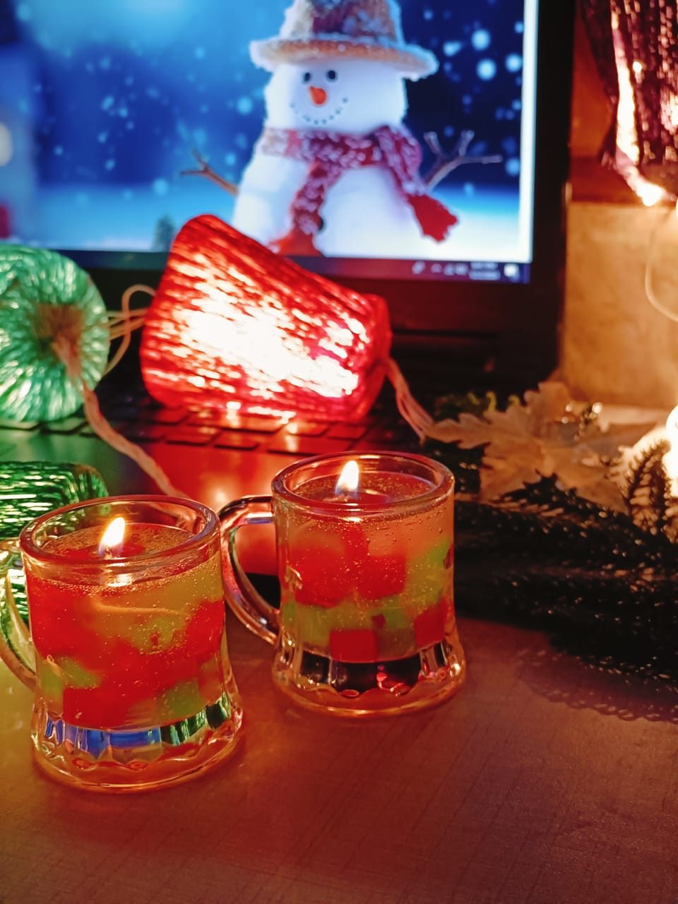 Beer Mug Gel Wax Candle, Personalized Scented Candle Gift